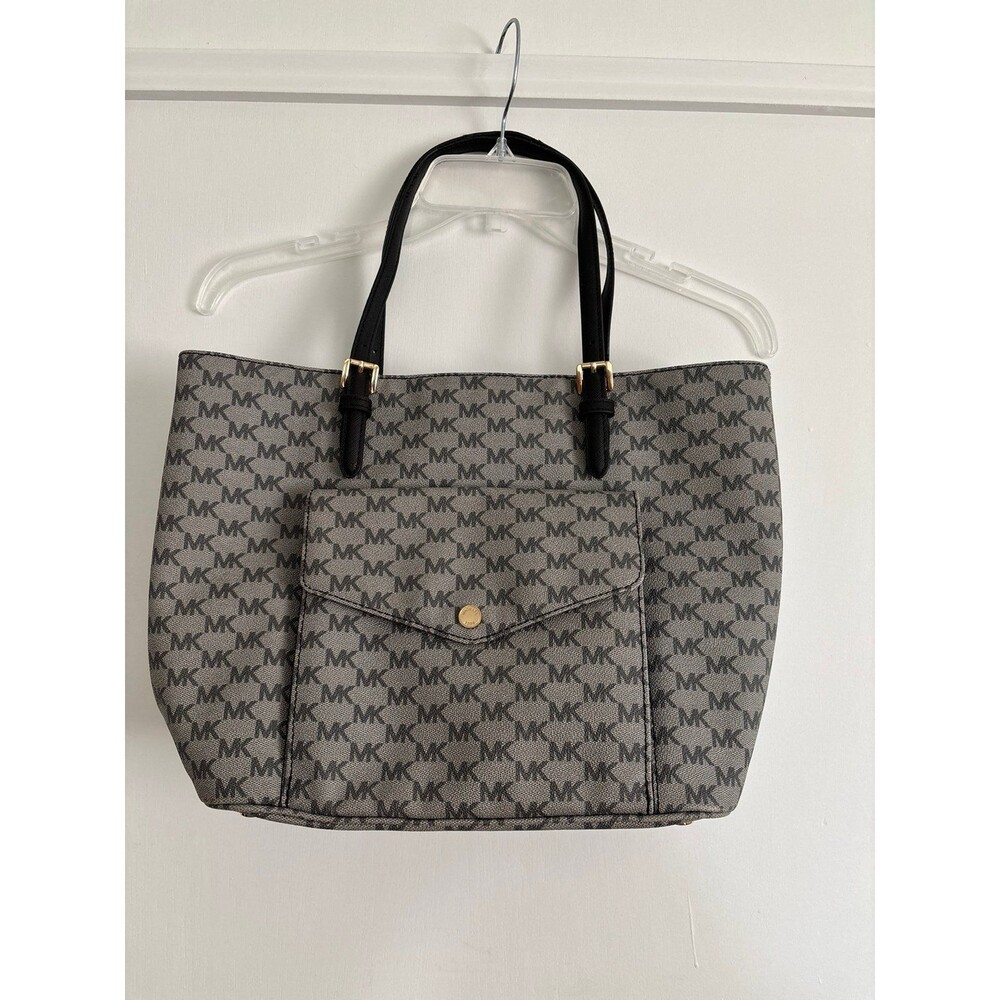 Michael Kors Jetset  Gilly Logo Monogram Y2K 90s Designer workwear large tote